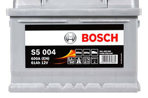 Автомобільний акумулятор BOSCH S5 61Ah 600A R+ (S50 040) (LB2)