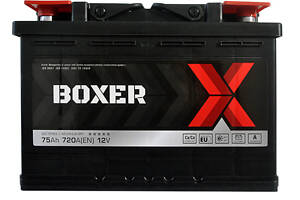 Аккумулятор автомобильный BOXER (L3) 75Ah 720A R+