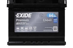 Автомобільний акумулятор EXIDE Premium (EA640) 64Аh 640Ah R+