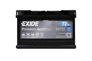 Автомобільний акумулятор EXIDE Premium 72Аh 720A R+