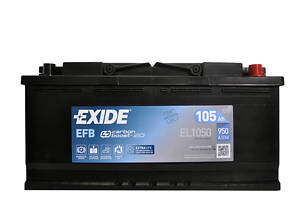 Аккумулятор автомобильный EXIDE Start-Stop EFB 105Аh 950A R+