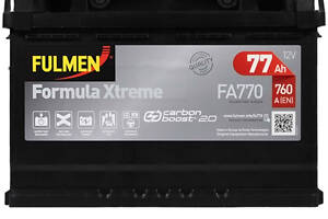 Аккумулятор автомобильный FULMEN Formula Xtreme (L3) 77Ah 760A R+