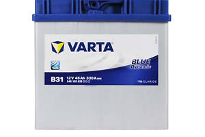 Аккумулятор автомобильный VARTA Blue Dynamic Asia (B31) 45Ah 330A R+ (B24 т.к.)