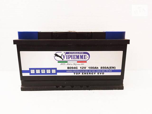 Акумулятор автомобільний Vipiemme 100-0 (R+) (850A)