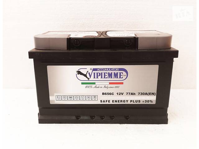 Акумулятор автомобільний Vipiemme 88-0 (R+) (850A)
