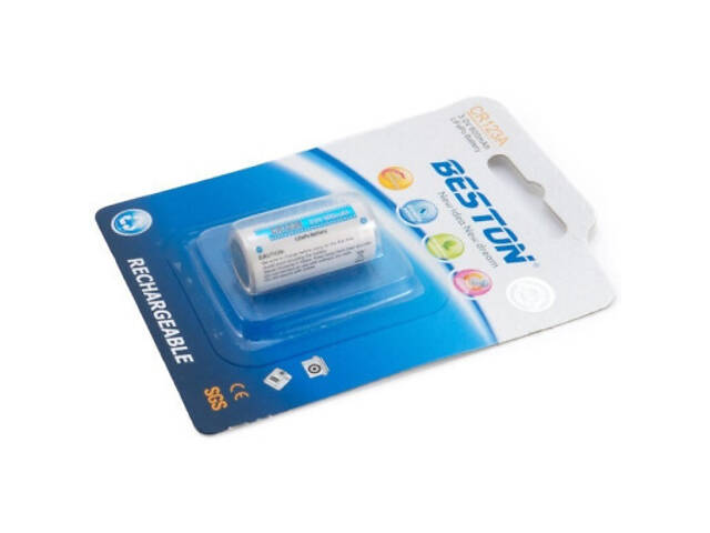 Акумулятор Beston CR123A (16340) 600mAh Lithium (AAB1844) - Фото 3