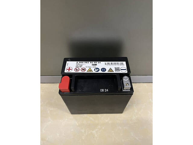 Аккумулятор бортсети AGM (12V, 12Ah, 200A) Mercedes: A000982960864 - Фото 4