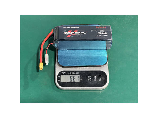 Акумулятор для дрона RacePow 6000mAh 6S 80C (6000mAh-6S-80C) - Фото 7