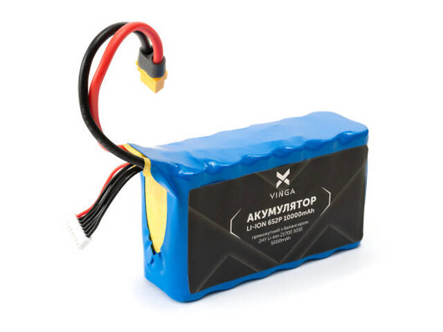 Акумулятор для дрона Vinga Li-ion 6S2P 10000mAh з балансиром (JHY Li-Ion 21700 5000mAh) (V6S2P-5000) - Фото 2