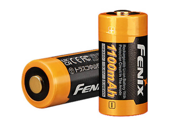 Акумулятор Fenix 18350 1100 мАг (ARB-L18-1100) - Фото 1