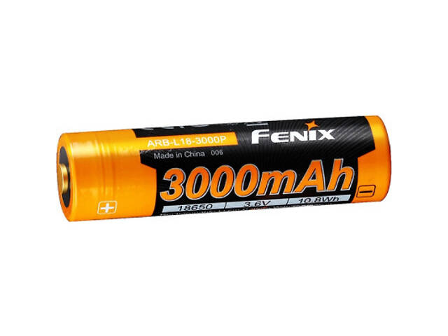 Акумулятор Fenix 18650 3000 mAh (ARB-L18-3000P) - Фото 1