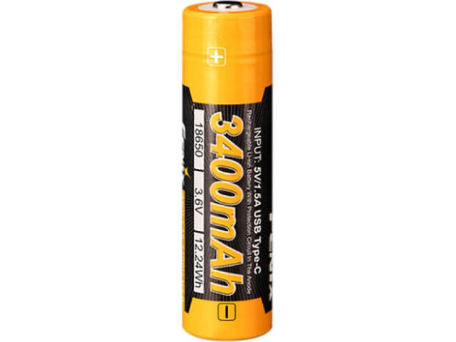 Акумулятор Fenix 18650 (3400 mAh) Type-C (ARB-L18-3400U-V30) - Фото 1