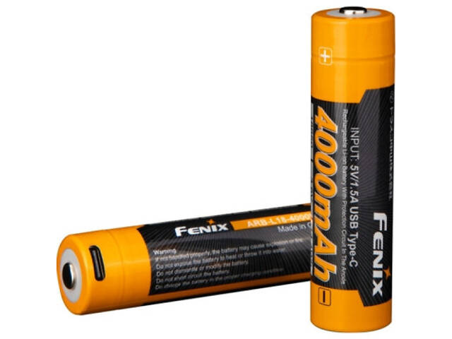 Акумулятор Fenix 18650 (4000 mAh) (ARB-L18-4000) - Фото 6