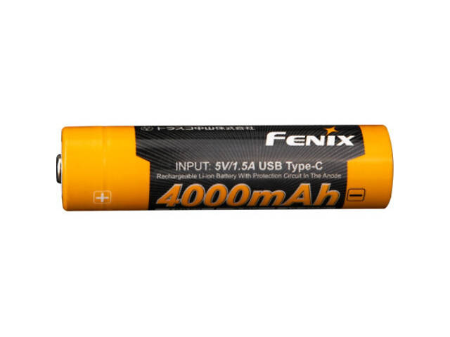Акумулятор Fenix 18650 (4000 mAh) Type-C (ARB-L18-4000U) - Фото 1