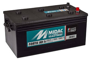 Аккумулятор грузовой MIDAC FORTIS 6СТ-12В 225Ач L+ EN1200A Италия