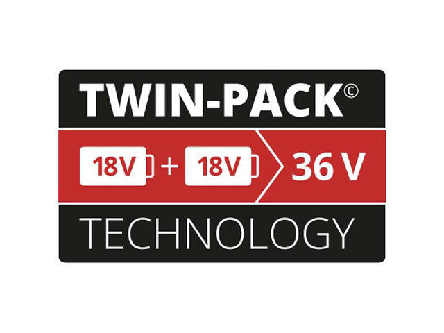 Акумулятор до електроінструменту Einhell 18V PXC Twinpack, 18V, 5.2Ah, 2 шт (4511526) - Фото 6