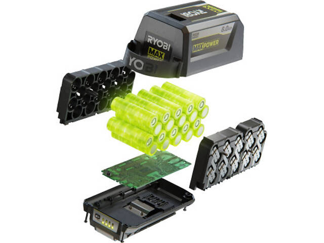 Акумулятор до електроінструменту Ryobi Max Power RY36B80B High Energy, 36V, 8Ah, 1.88кг (5133005911) - Фото 3