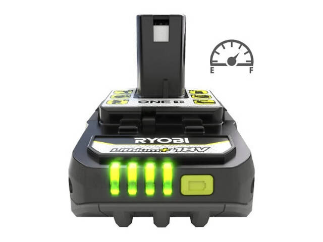Акумулятор до електроінструменту Ryobi ONE+ RB1820C 18V, 2Ah, 0.4кг (unpacked) (5133005052UNP) - Фото 8