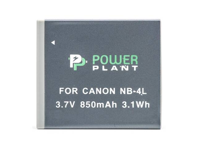 Акумулятор до фото/відео PowerPlant Canon NB-4L (DV00DV1006) - Фото 2
