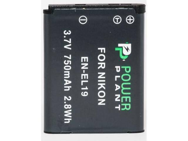 Акумулятор до фото/відео PowerPlant Nikon EN-EL19 (DV00DV1305) - Фото 1