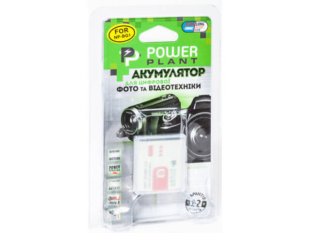 Акумулятор до фото/відео PowerPlant Sony NP-BG1, NP-FG1 (DV00DV1199) - Фото 3