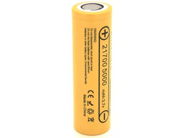 Аккумулятор LiitoKala Lii-50E 21700 5000mah battery (1047-Lii-50E) - Фото 1