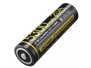 Аккумулятор литиевая Li-Ion 21700 Nitecore NL2153HPI 3.6V 5300mAh защищенный (1088-6-1515_hpi)