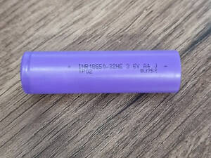 Акумулятор літієвий li-on 18650 3200 мАч №754