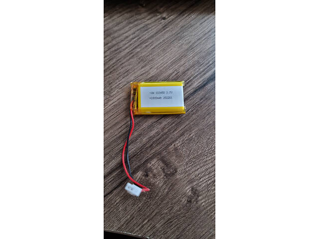 Акумулятор літій полімерний li-ро 3,7 В 1800 мА·год №2324 - Фото 1