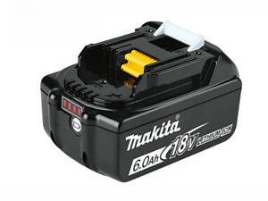 Аккумулятор Makita 18В LXT BL1860B 6.0 Ah батарея для електроінструменту