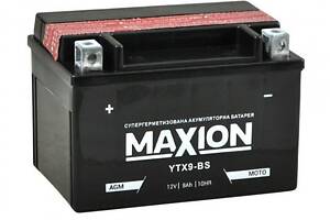 Акумулятор мотоциклетний Мото AGM 12V 8Ah (YTX-9-BS)