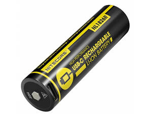 Аккумулятор Nitecore 18650 NL1826R 2600mAh USB-C Черный (2462883351)
