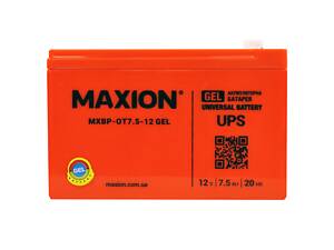 Аккумулятор промышленный Maxion BP OT 7.5 - 12 GEL