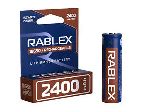 Аккумулятор Rablex 18650 Li-ion 2400mAh Li-ION 3.7v