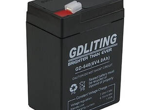Аккумулятор свинцово-кислотный GDLITING GD-640 6V 4.0Ah (3_00393)