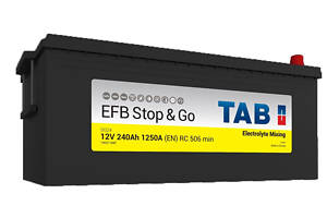 Аккумулятор TAB EFB 240 Ah/12V '3' (+ сверху)