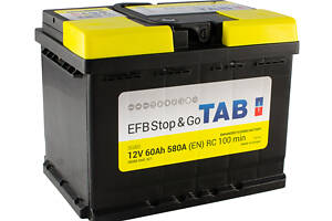 Акумулятор TAB EFB 60 Ah/12V '0' (+ справа)