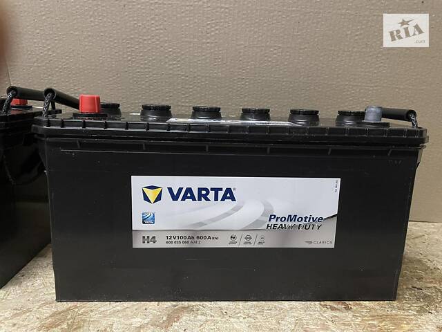 Аккумулятор VARTA 100Ah-12v PM Black(H4) (413x175x220), L, 600 L+левый