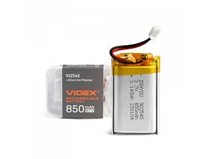 Аккумулятор VIDEX Li-pol VLF-B902540-85 850mAh 1шт