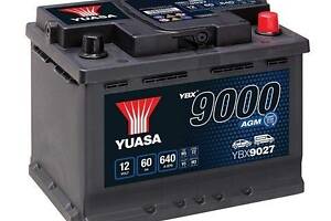 Аккумулятор Yuasa AGM Start Stop Plus Battery 60 Ah/12V '0' (+ справа)