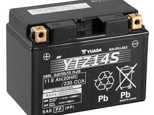 Аккумулятор Yuasa MF VRLA Battery (GEL) 11,8 Ah/12V '0' (+ справа)