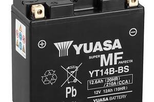 Акумулятор Yuasa MF VRLA Battery (сухозаряжений) 12,6 Ah/12V '1' (+ слева)