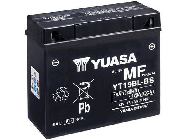 Акумулятор Yuasa MF VRLA Battery (сухозаряжений) 19 Ah/12V