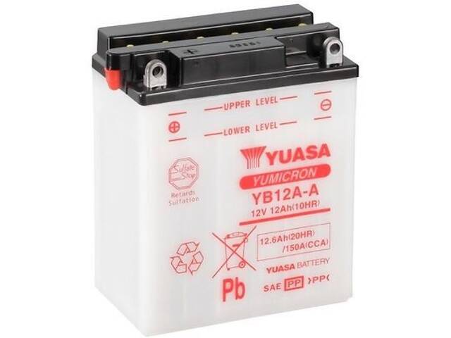 Акумулятор Yuasa YuMicron Battery (сухозаряжений) 12,6 Ah/12V '1' (+ слева)