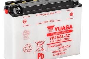 Акумулятор Yuasa YuMicron Battery (сухозаряжений) 16,8 Ah/12V '0' (+ справа)