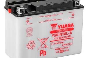 Акумулятор Yuasa YuMicron Battery (сухозаряжений) 21,121 Ah/12V '0' (+ справа)