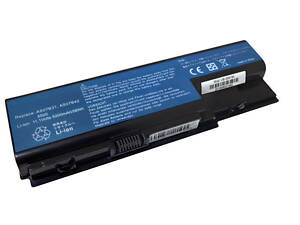 Акумуляторна батарея для ноутбука Acer Aspire 5520-5645 11.1V Black 5200 mAh