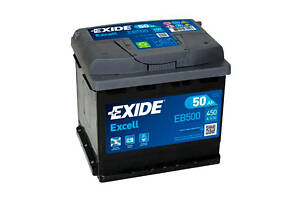Аккумуляторная батарея Excell 12В 50Ач 450А R+ EB500