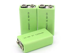 Акумуляторна батарея крона 9В 1200 мА·год №2323