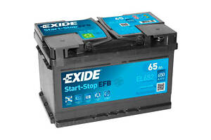 Аккумуляторная батарея Start-Stop EFB 12V 65Ач 650А R+ EL652